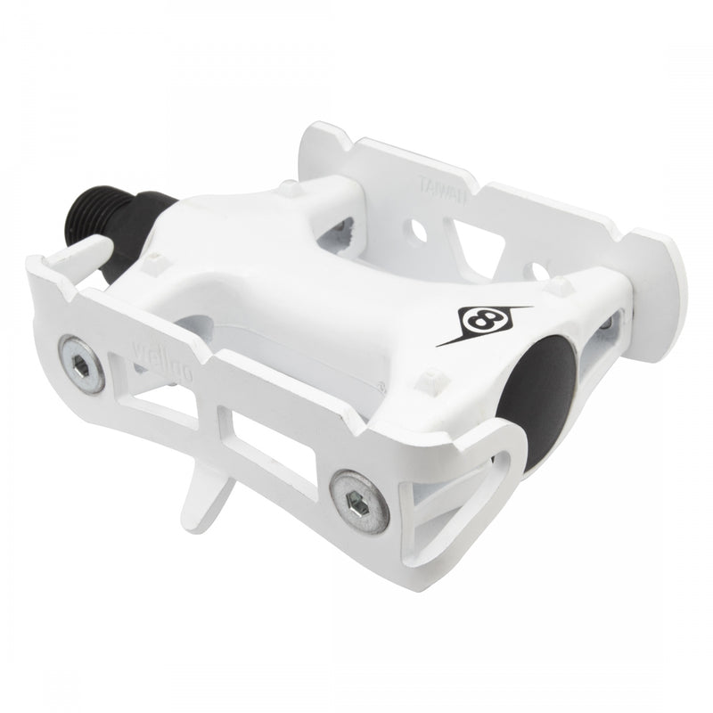 Load image into Gallery viewer, Origin8-Pro-Lite-Track-Flat-Platform-Pedals-Aluminum-Chromoly-Steel-PEDL0878PO1-Bicycle-Pedals
