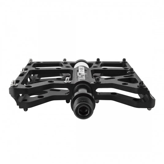 Black Ops TorqLite UL Platform Pedals 9/16" Aluminum Body Replaceable Pins Black