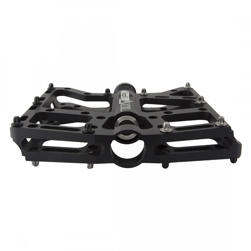 Load image into Gallery viewer, Black Ops TorqLite UL Platform Pedals 9/16&quot; Aluminum Body Replaceable Pins Black
