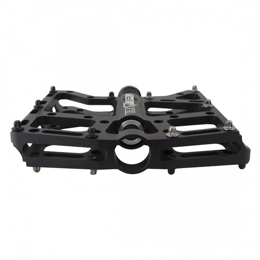 Black Ops TorqLite UL Platform Pedals 9/16" Aluminum Body Replaceable Pins Black