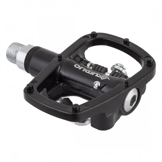 Origin8-Dual-Sport-MultiPurpose-SPD-Single-Clipless-Clipless-Pedals-with-Cleats-Aluminum-Chromoly-Steel_PEDL0932