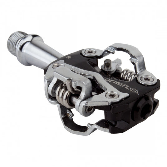 Origin8-Mountain-Double-Clipless-Clipless-Pedals-with-Cleats-Aluminum-Chromoly-Steel_PEDL0938
