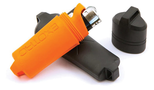 Exotac Firesleeve in Vibrant Orange - Ultimate Firestarter Protection