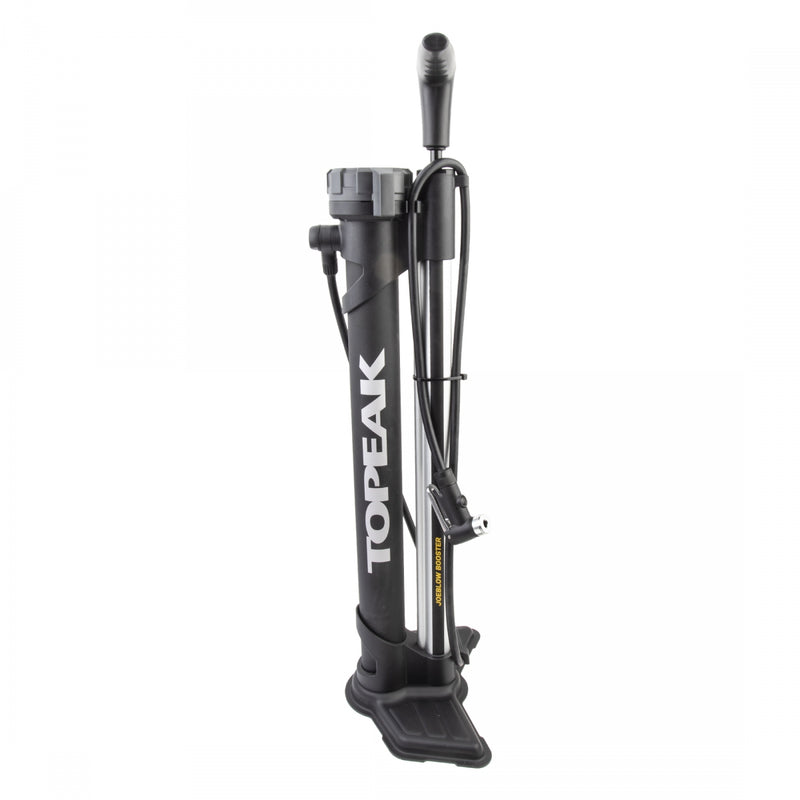 Load image into Gallery viewer, Topeak JoeBlow Booster Floor Pump - 160psi / 11bar, SmartHead DX3, Black/Gray
