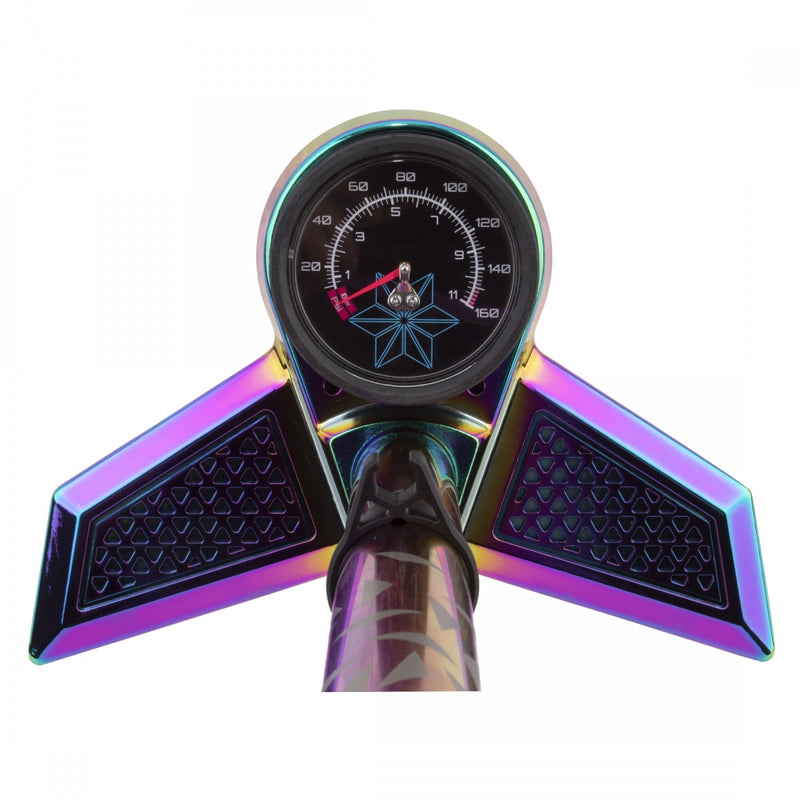 Load image into Gallery viewer, Supacaz SuaveAir Floor Pump PV/SV 160psi Oil Slick
