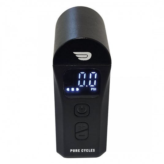 electric air compressor for bicycle tires Pure Cycles Kwick Fill Rechargeable Digital Air Compressor