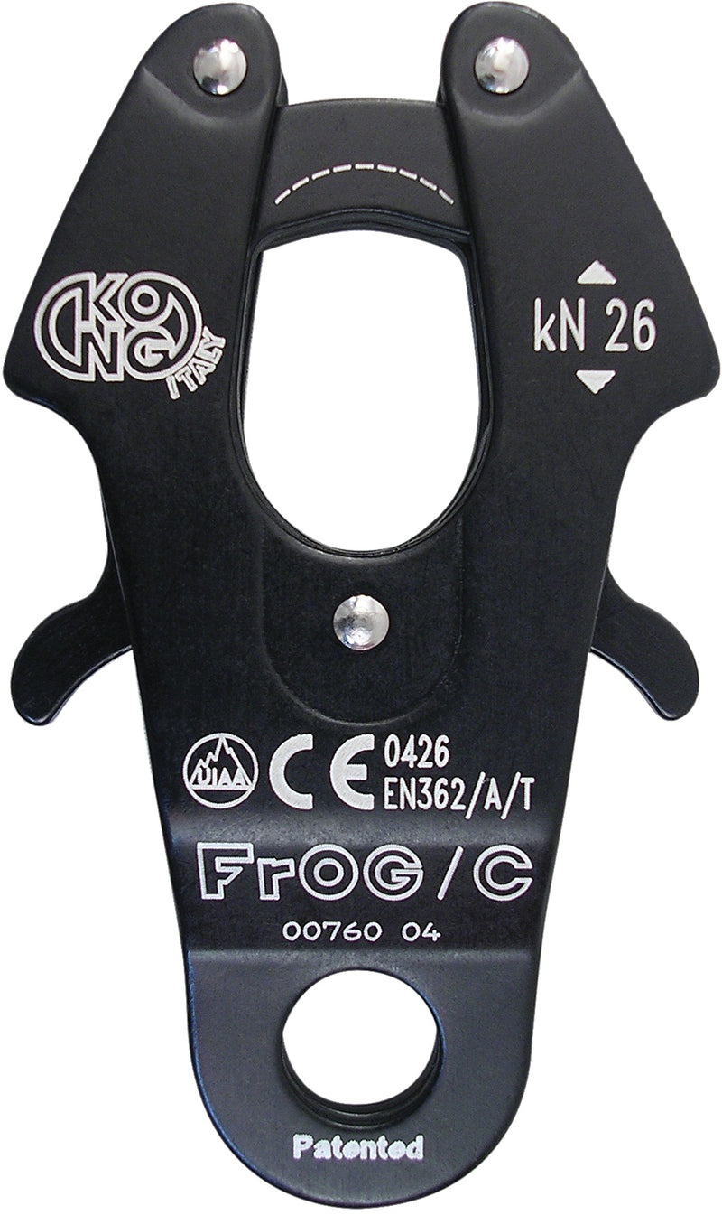 Load image into Gallery viewer, Kong Frog Cable - Black Frog Connector (Carabiners Not Included)
