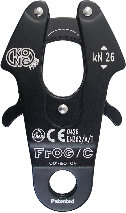 Kong Frog Cable - Black Frog Connector (Carabiners Not Included)