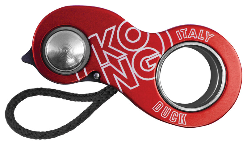 Load image into Gallery viewer, Kong Duck Rope Clamp Ascender Bundle Durable Red/Black Climbing Gear for Safety &amp; Work Positioning

