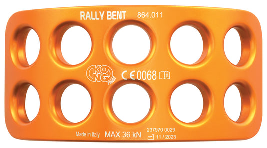 Kong Rally Bent Anchor Plate Orange