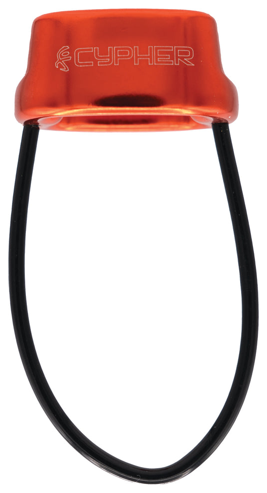 Cypher Arc Belay Device - Orange: Versatile Belay & Rappel Tool