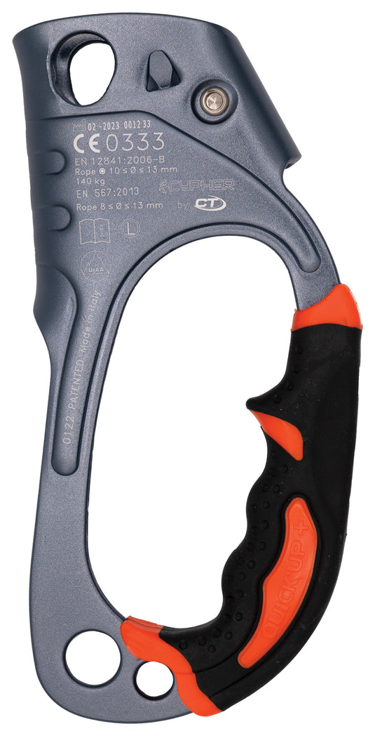 Professional Left Hand Ascender for Efficient Climbing - Cypher Cypher Handle Ascenders