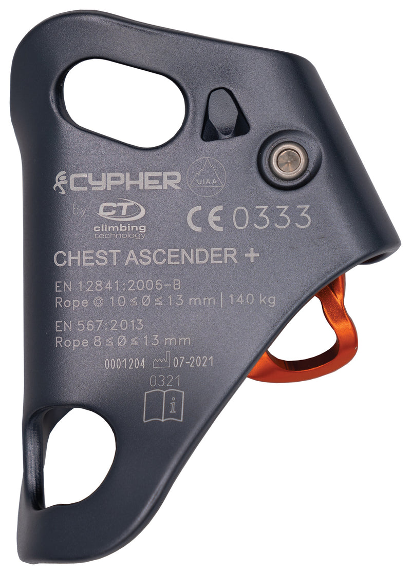 Load image into Gallery viewer, Ultimate Climbing Companion: Cypher Handle Ascenders Chest Ascender for Belay, Rappel &amp; Ascend

