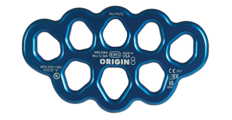 Load image into Gallery viewer, Bundle Title: Certified SMC Origin 8 Rigging Plates CE, NFPA G, UKCA Certified, Durable Aluminum Hardware for Rigging &amp; Lifting
