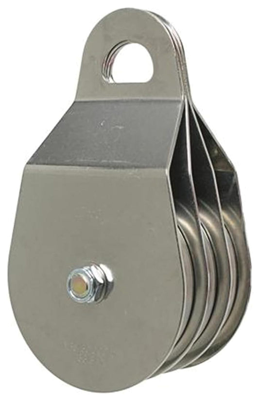 CMI 4" Triple Pulley with Bushing - Heavy-Duty and Reliable for Your Rigging Needs