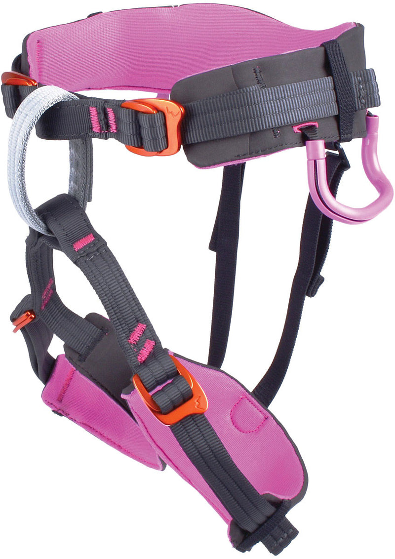 Load image into Gallery viewer, Edelweiss Sword Kids Pink Harness - Safe and Stylish Climbing Gear for Kids
