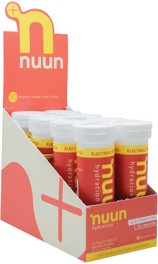 Nuun Active Hydration Sport Citrus Fruit Tabs - 10 Pack for Energy Boost