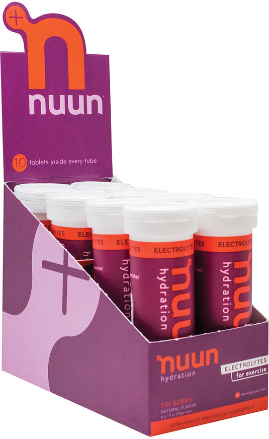 Nuun Active Hydration Sport Tri-berry Energy Tabs - Pack of 10