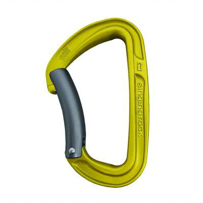 Singing Rock Colt Bent Anodized Carabiners - Set of 2