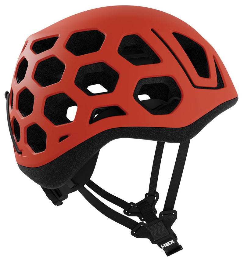 Load image into Gallery viewer, Singing Rock Hex Helmet L - Fox Red: Stay Safe and Stylish on Your Adventures
