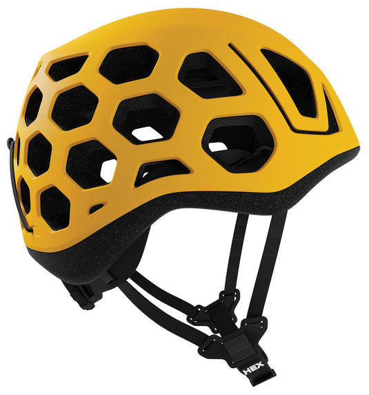 Singing Rock Hex Helmet M - Arnica Yellow: Stay Safe and Stylish on Your Adventures