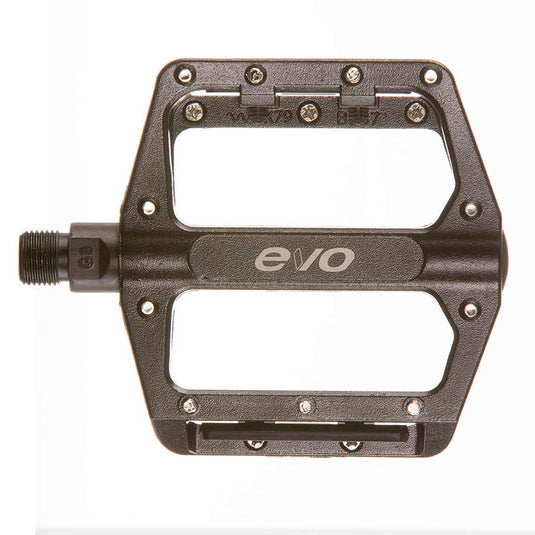 EVO MX-6 Platform pedals Removable pins, Black