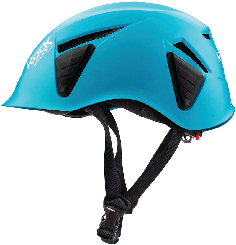 Load image into Gallery viewer, Rock Helmets Zephir Helmet - Ocean Blue: Stay Safe and Stylish on Your Adventures
