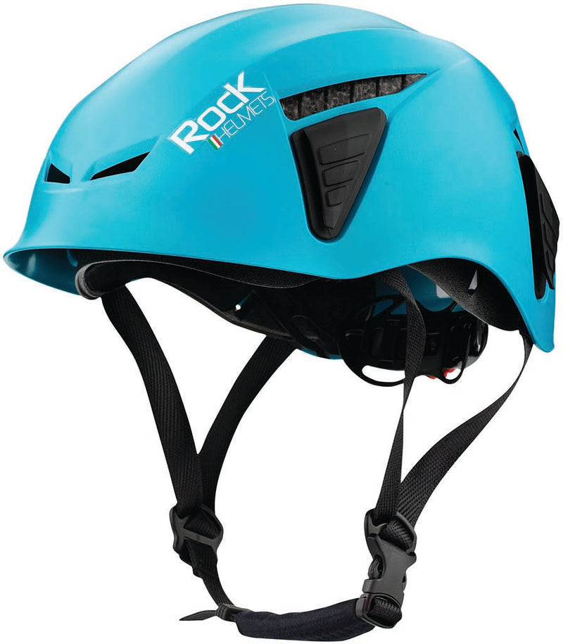 Load image into Gallery viewer, Rock Helmets Zephir Helmet - Ocean Blue: Stay Safe and Stylish on Your Adventures
