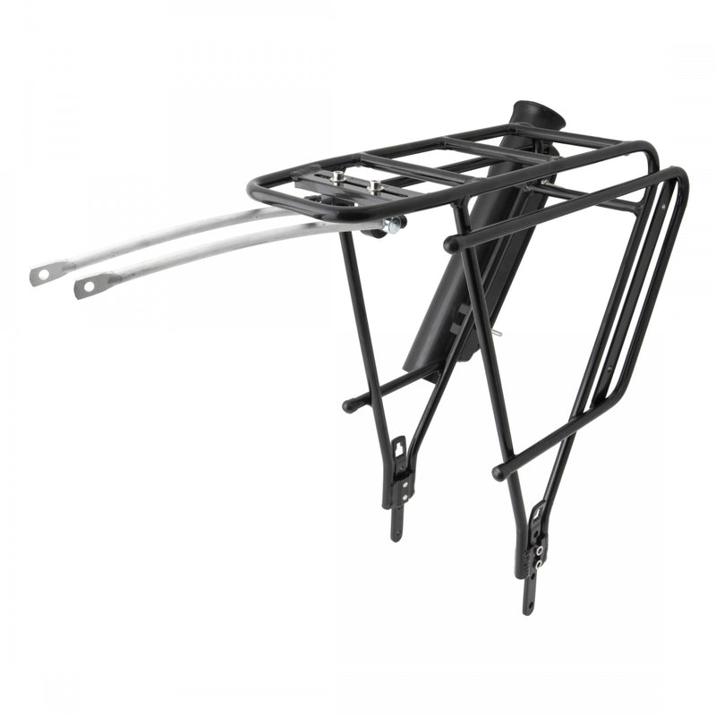 Load image into Gallery viewer, Sunlite Ramblin-Rod Rear Rack Rear Eyelet 26in thru 29in Black
