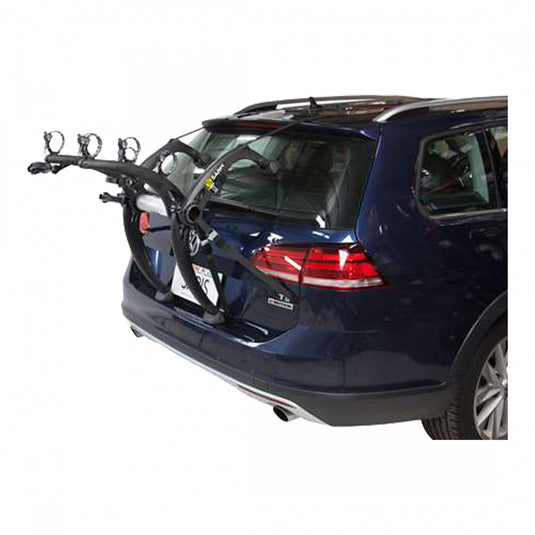 Saris Bones EX 3-Bike Trunk Rack Toptube Mount with Integrated Ratchet Straps