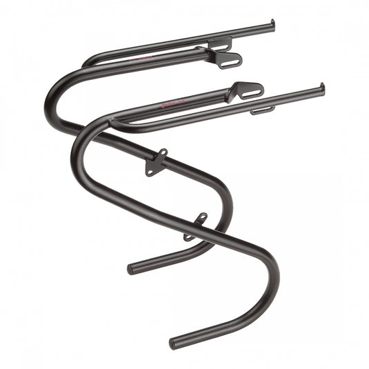 Premium Tubus Lowrider Front & Logo Evo Rear Bike Rack Bundle Durable Aluminum, Touring & Commuter Compatible