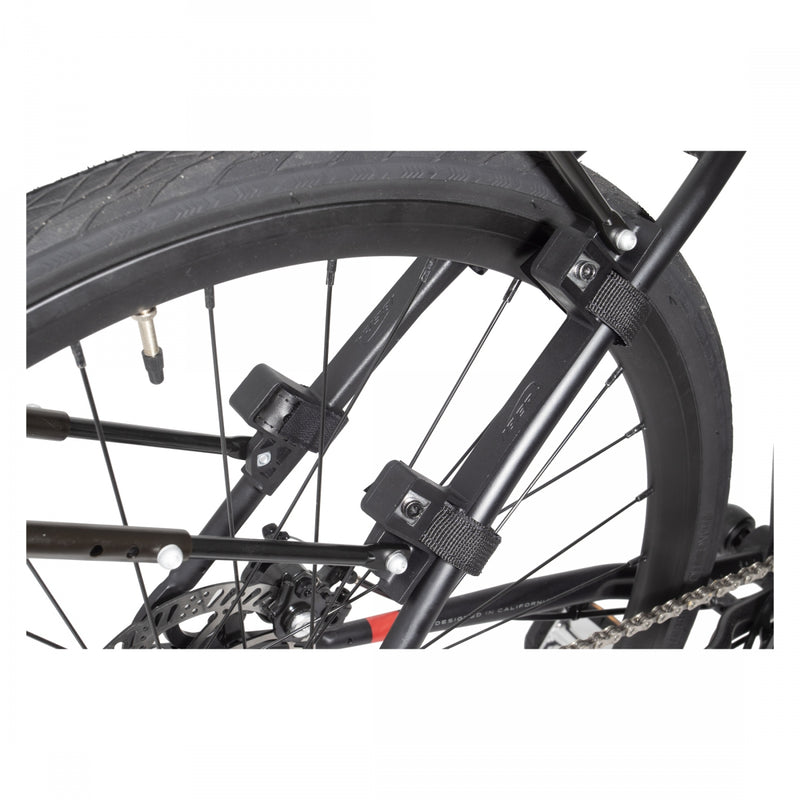 Load image into Gallery viewer, Sunlite Gold Tec Adjustable Rack w/MIK Rear Eyelets Black
