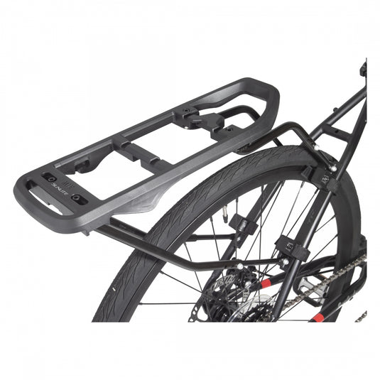 Sunlite Gold Tec Adjustable Rack w/MIK Rear Eyelets Black