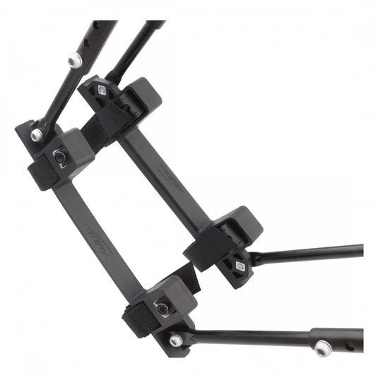 Sunlite Gold Tec Adjustable Rack w/MIK Rear Eyelets Black