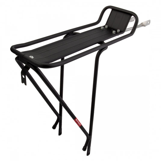 Axiom Transit Tubular Rear Rack: Alloy Black Bicycle Storage Tray