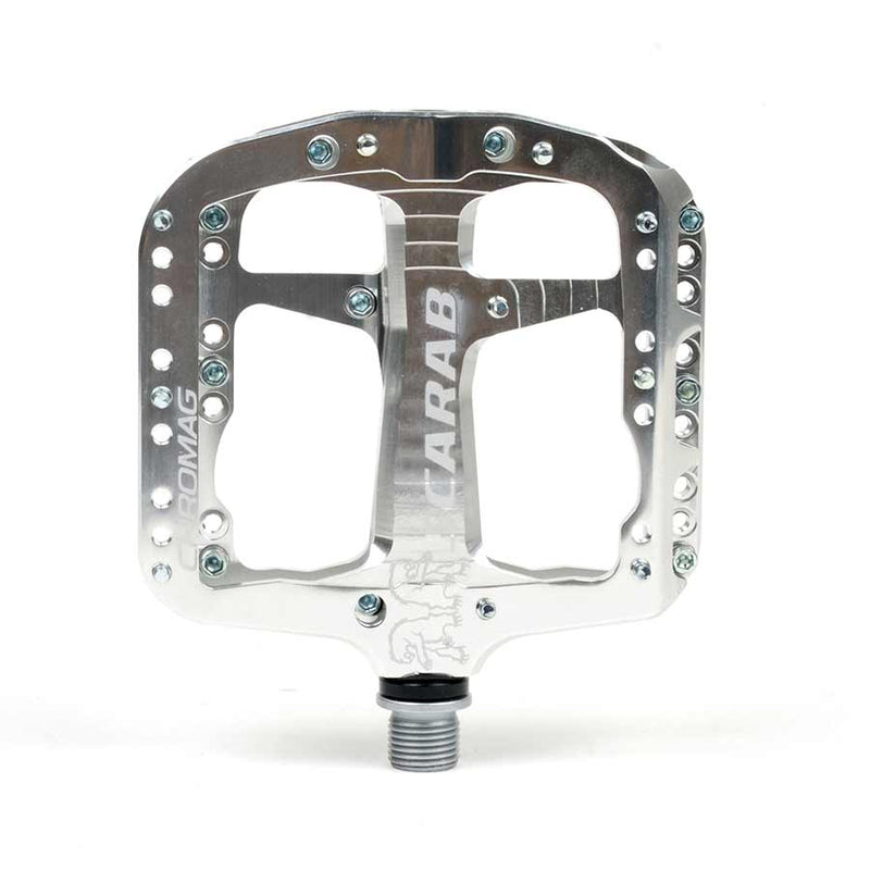 Load image into Gallery viewer, Chromag Scarab Platform pedals, Bushing and sealed bearings, Aluminium body, Silver
