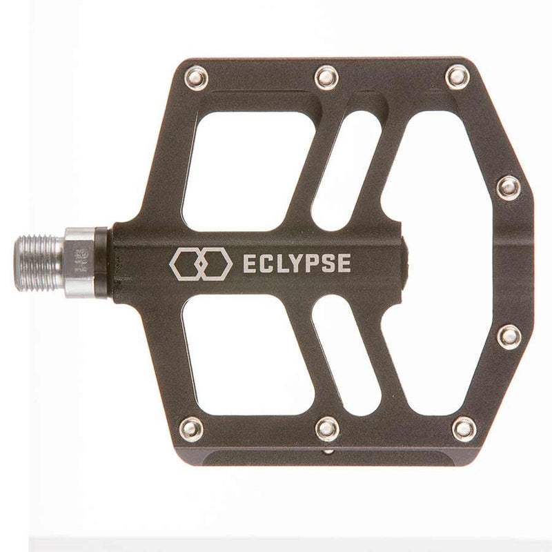 Load image into Gallery viewer, Eclypse RALB Platform Pedals, Body: Alloy, Spindle: Cr-Mo, 9/16&#39;&#39;, Black, Pair

