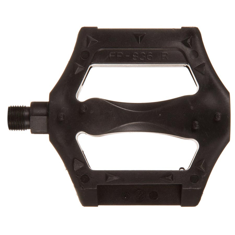 Load image into Gallery viewer, EVO Whirl Platform Pedals Body: Resin, Spindle: Steel, 1/2&#39;&#39;, Black, Pair
