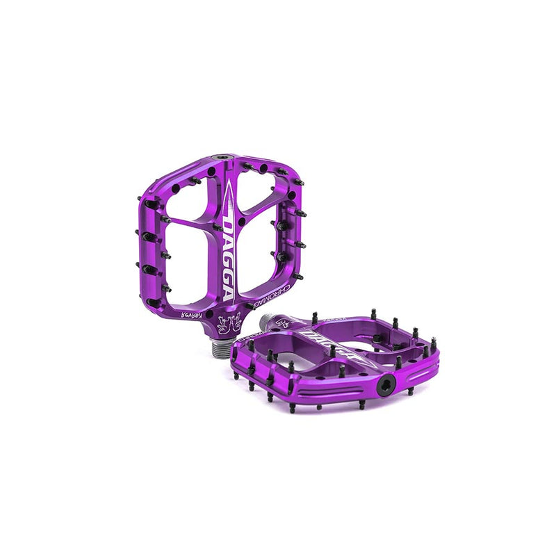 Load image into Gallery viewer, Chromag-Dagga-Flat-Platform-Pedals-Aluminum-Chromoly-Steel-PD1909-Bicycle-Pedals
