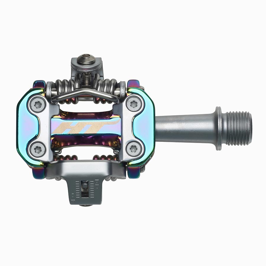 HT Pedals M2 Oil Slick Clipless CrMo Aluminum Pedals – 365 Cycles
