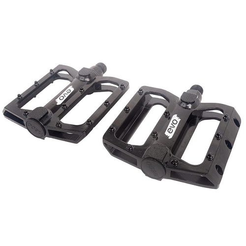 Evo-Flat-Platform-Pedals-Aluminum-PEDL1652-Bicycle-Pedals