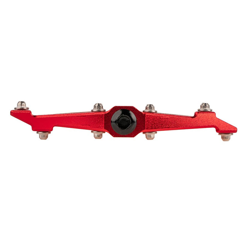 Load image into Gallery viewer, RCG Trailhead Platform Pedals, Body: Alloy, Spindle: Cr-Mo, 9/16&#39;&#39;, Red, Set
