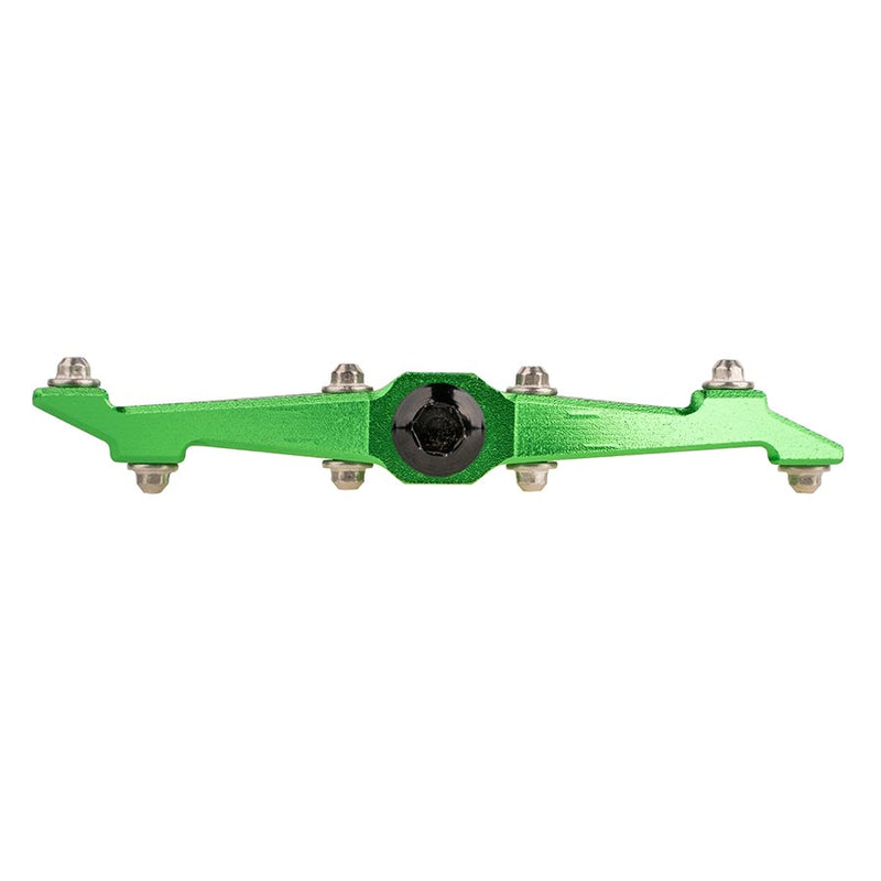 Load image into Gallery viewer, RCG Trailhead Platform Pedals, Body: Alloy, Spindle: Cr-Mo, 9/16&#39;&#39;, Green, Set
