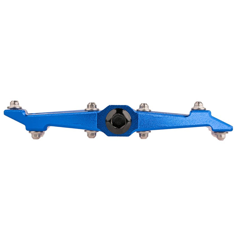 Load image into Gallery viewer, RCG Trailhead Platform Pedals, Body: Alloy, Spindle: Cr-Mo, 9/16&#39;&#39;, Blue, Set
