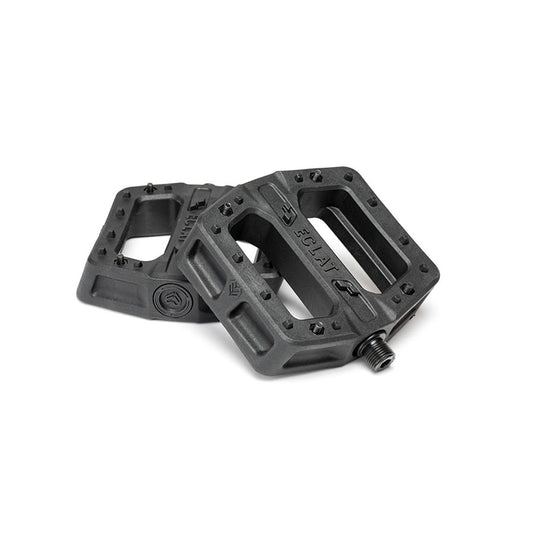 Eclat Juggernaut Platform Pedals, 9/16'', Black, Pair