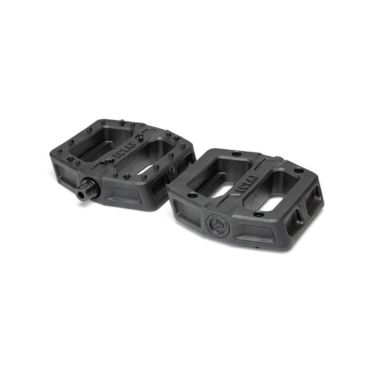 Eclat Juggernaut Platform Pedals, 9/16'', Black, Pair