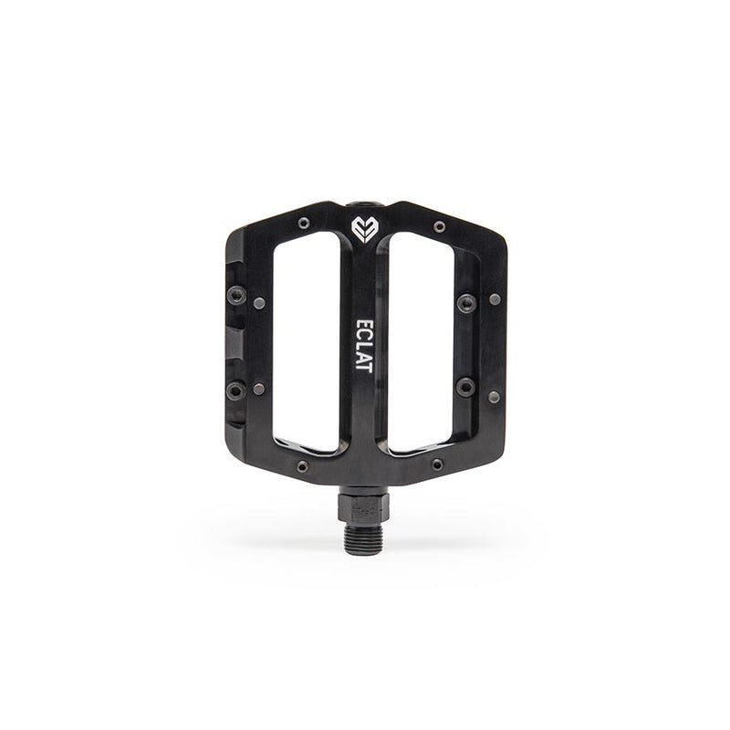 Load image into Gallery viewer, Eclat Surge CNC Platform Pedals, Body: Aluminum, Spindle: Cr-Mo, 9/16'', Black, Pair
