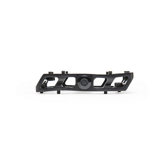 Eclat Surge CNC Platform Pedals, Body: Aluminum, Spindle: Cr-Mo, 9/16'', Black, Pair