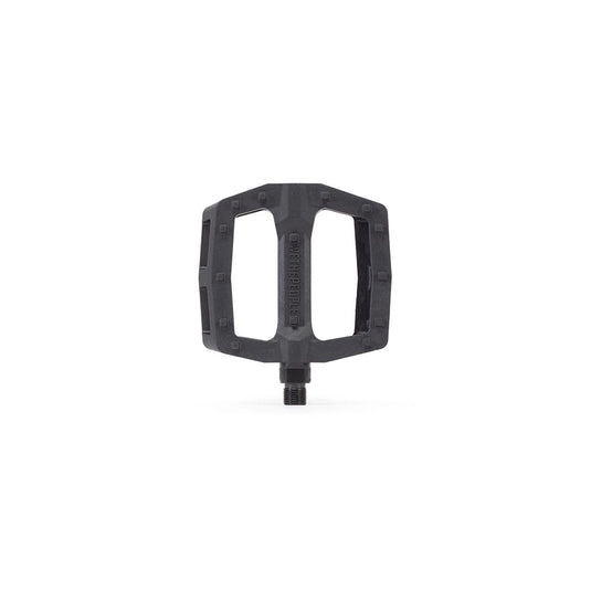 We The People Logic Platform Pedals, Body: Nylon, Spindle: Cr-Mo, 9/16'', Black, Pair