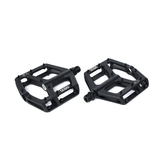 Seido-Flat-Platform-Pedals-Aluminum-PEDL1879-Bicycle-Pedals